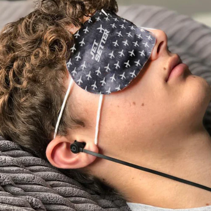 Popmask Jet Setter Self-Warming Sleep Masks Pack of 3