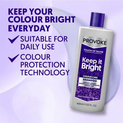 PROVOKE Touch Of Silver Colour Care Shampoo 200ml