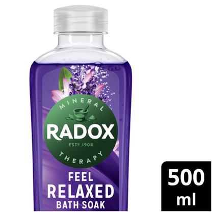 Radox Bath Soak Feel Relaxed 500ml