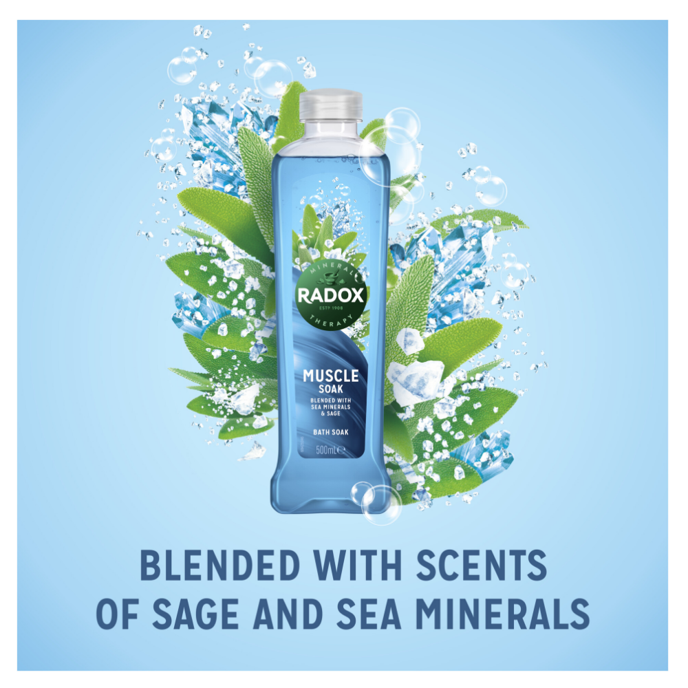 Radox Bath Soak Muscle Soak 500ml