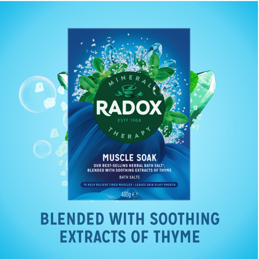 Radox Bath Salts Muscle Soak 400g