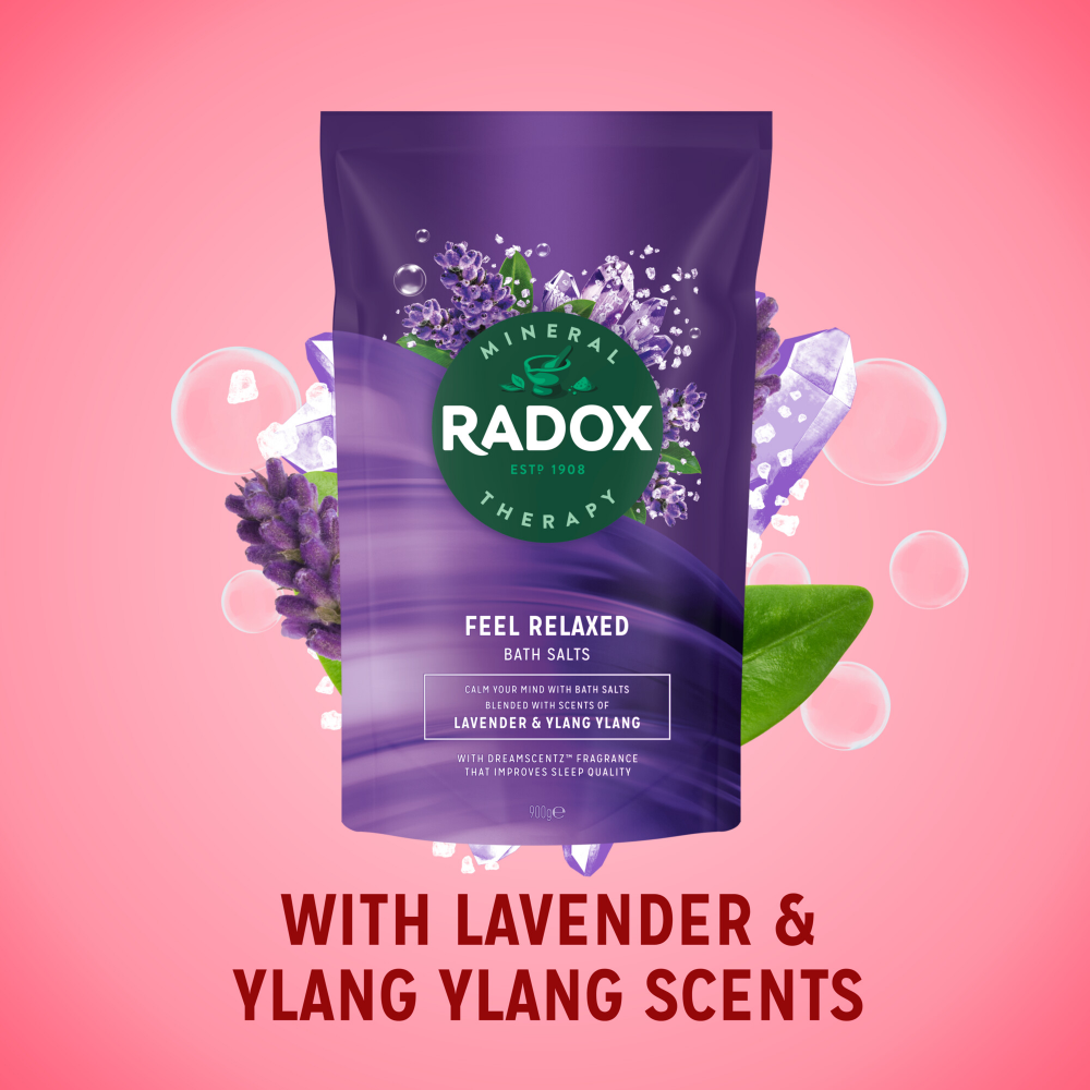 Radox Bath Salts Feel Relaxed 900g