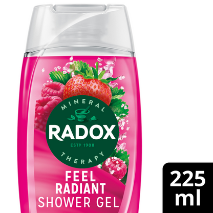 Radox Shower Gel Feel Radiant 225ml