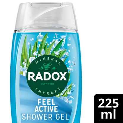 Radox Shower Gel Feel Active 225ml