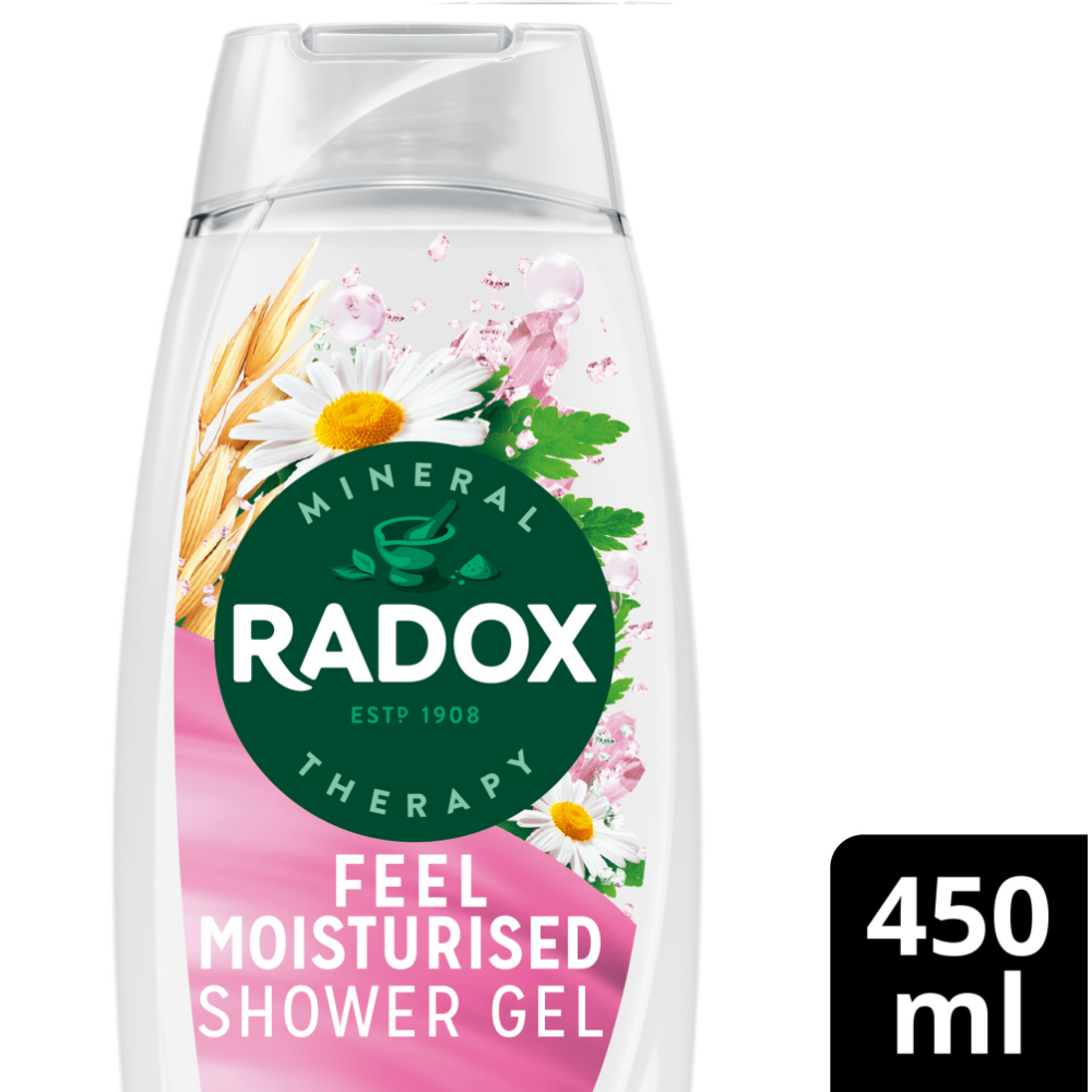 Radox Shower Gel Feel Moisturised 450ml