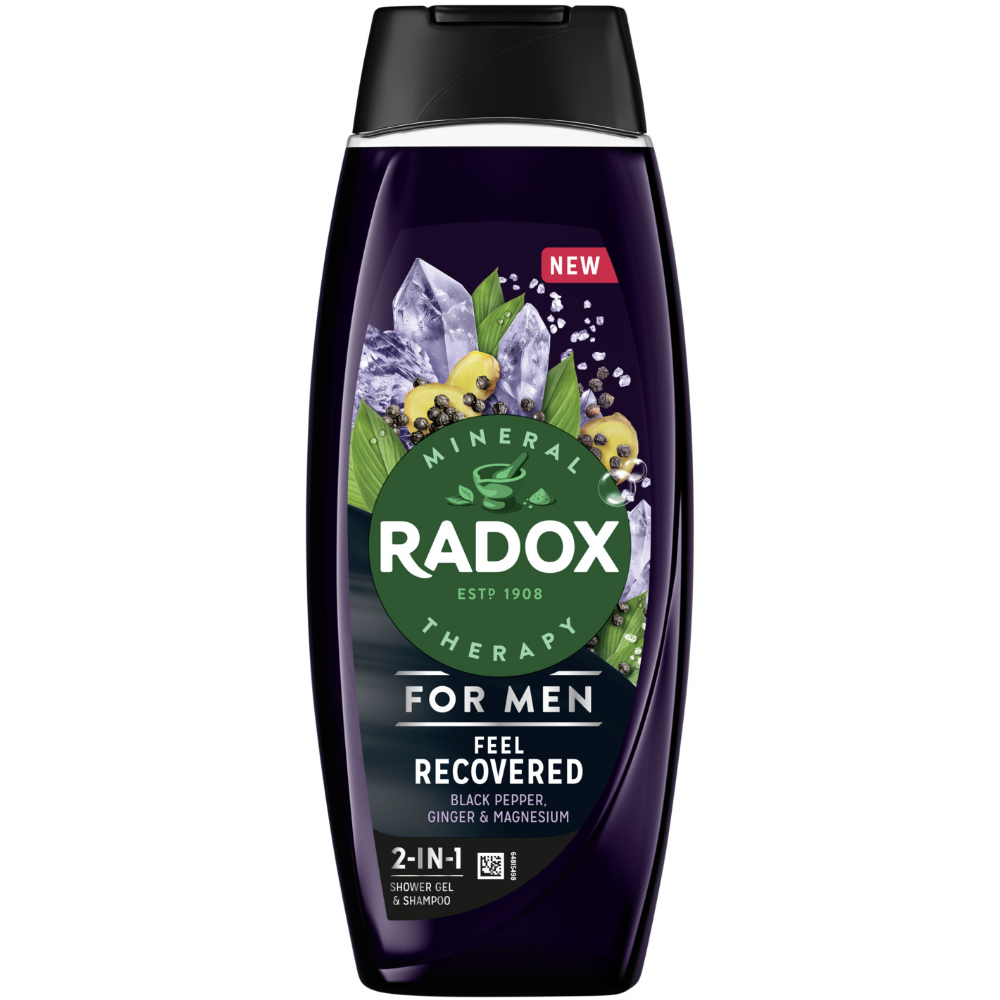 Radox Men 2-In-1 Shampoo & Shower Gel Feel Recovered 450ml