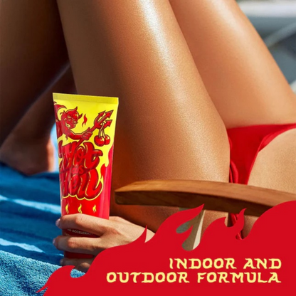 Rapid Tan Hot As Hell Hot Tingle Dark Tanning Accelerator Lotion 200ml