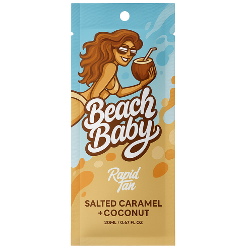 Rapid Tan Beach Baby Salted Caramel & Coconut Tanning Accelerator Sachet 20ml