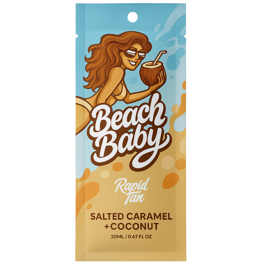 Rapid Tan Beach Baby Salted Caramel & Coconut Tanning Accelerator Sachet 20ml