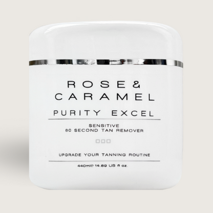 Rose & Caramel Purity Excel Sensitive 60 Second Tan Remover 440ml