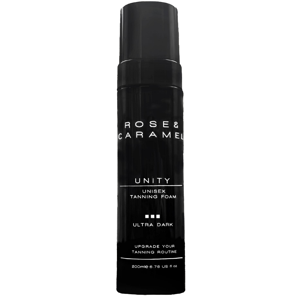 Rose & Caramel Unity Unisex Ultra Dark Unisex Tanning Foam 200ml