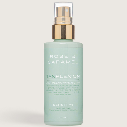 Rose & Caramel Tanplexion Sensitive Tanning Accelerator 100ml