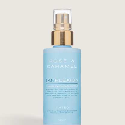 Rose & Caramel Tanplexion Tinted Tanning Accelerator 100ml