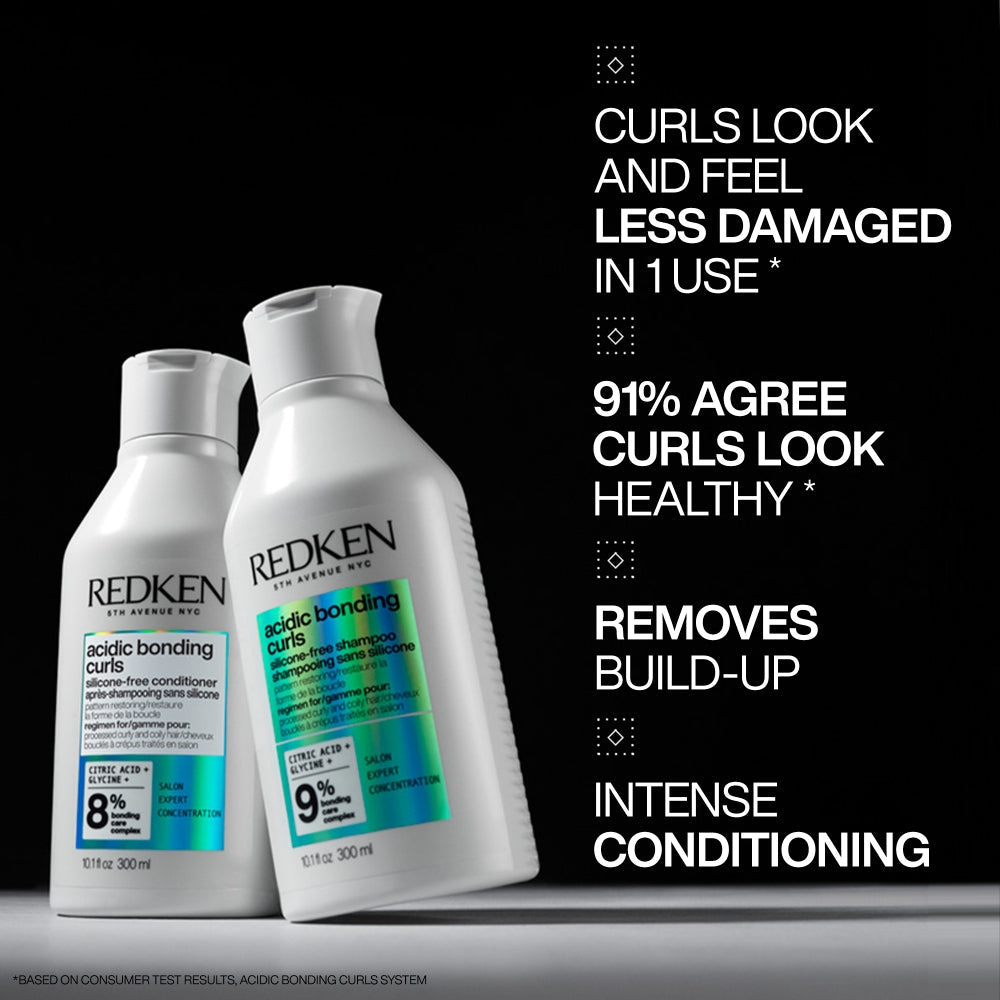 Redken Acidic Bonding Curls Silicone-Free Shampoo & Conditioner Twin 2 x 300ml