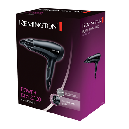 Remington Power Dry Hairdryer D3010