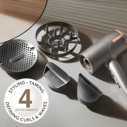 Remington ONE Dry & Style Hair Dryer with Diffuser and Flyaway Attachment D6077