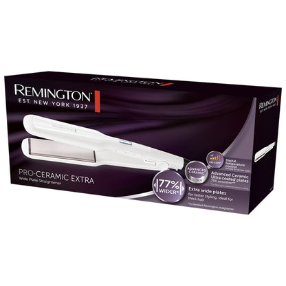 Remington Pro Ceramic Extra Wide Plate Hair Straightener S5527