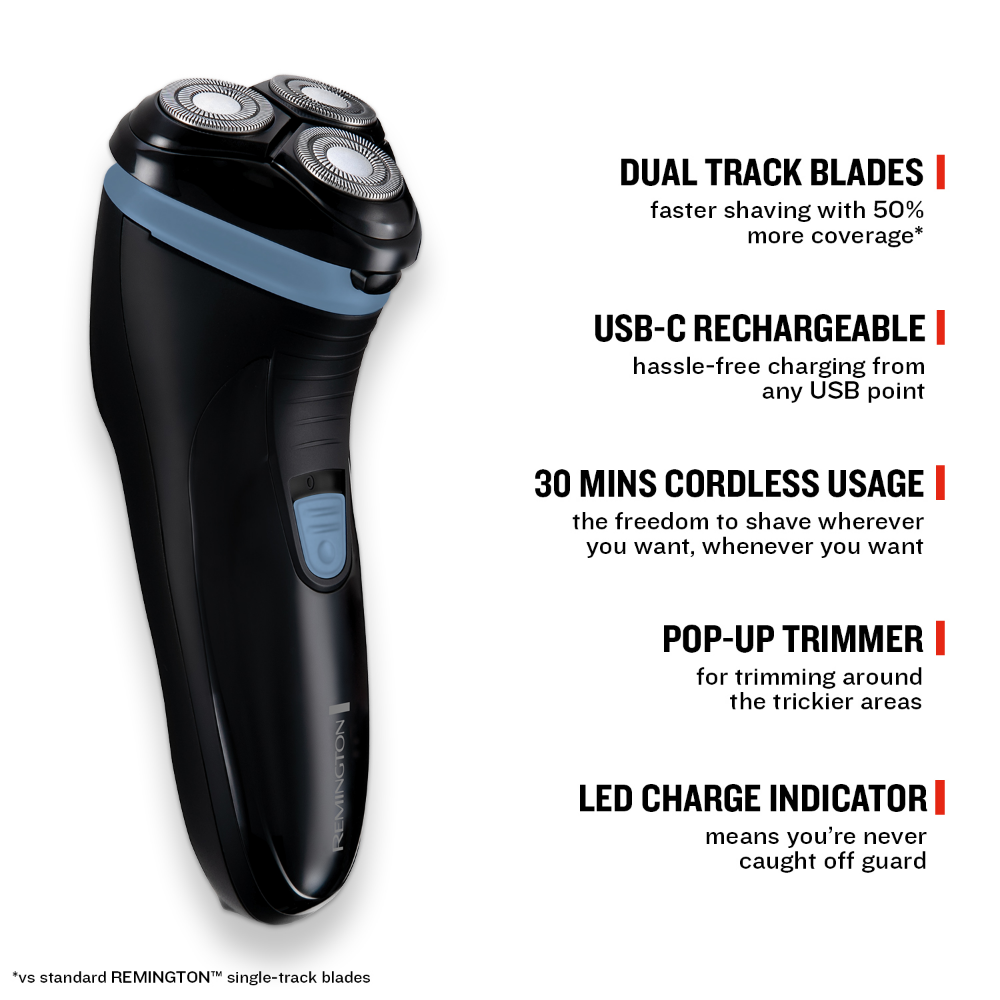 Remington R1 Style Series Rotary Shaver R1000