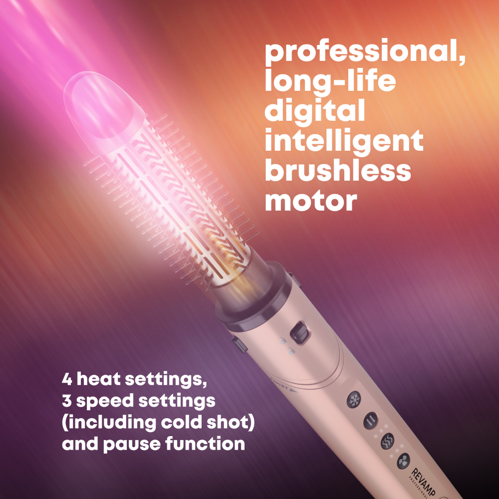 Revamp Dynamic Radiance Pro Blow Dry 7-In-1 Ionic Air Styler