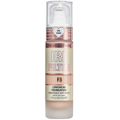 Makeup Revolution IRL Filter Longwear Foundation 23ml