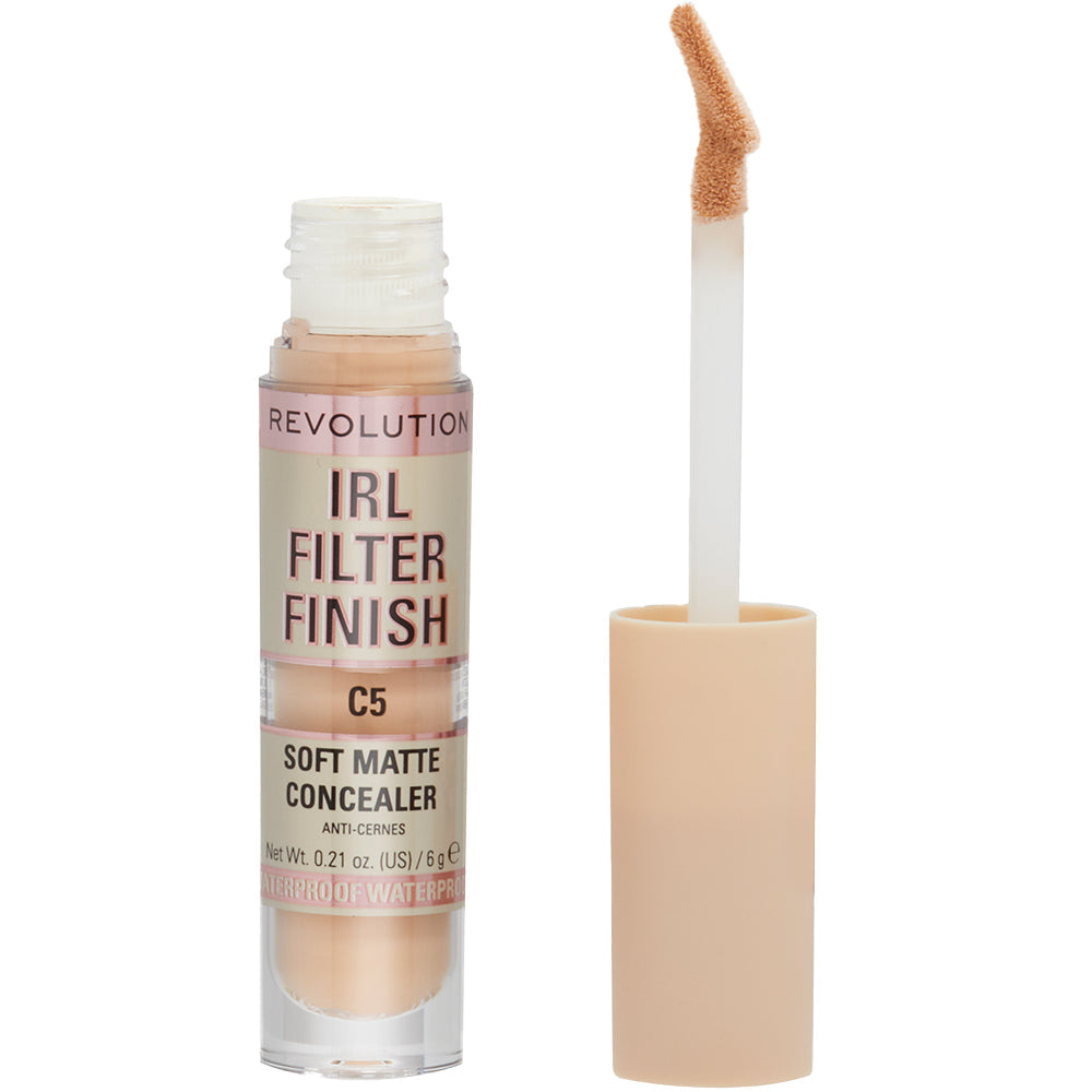 Makeup Revolution IRL Filter Finish Soft Matte Concealer 6g