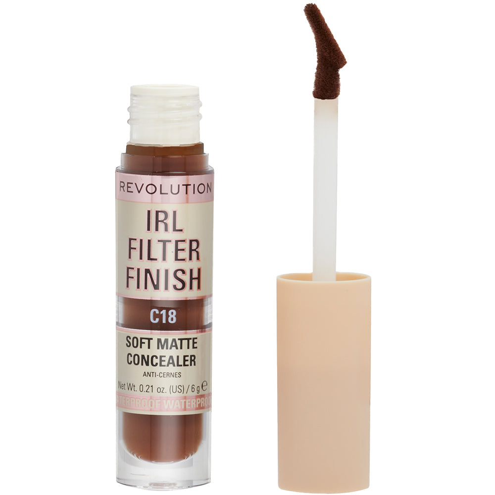 Makeup Revolution IRL Filter Finish Soft Matte Concealer 6g