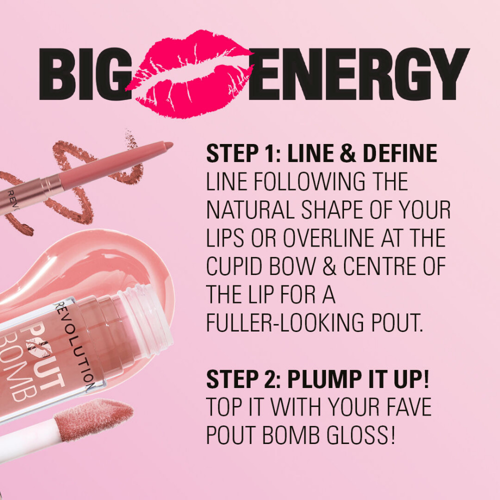 Makeup Revolution Pout Bomb Plumping Lip Liner