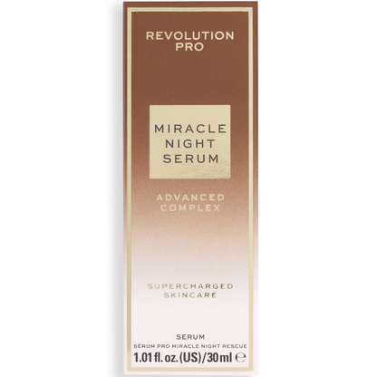 Makeup Revolution Revolution Pro Miracle Moisturising Advanced Complex Night Serum 30ml