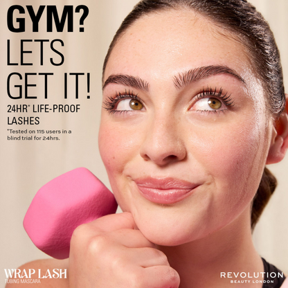 Makeup Revolution Wrap Lash Tubing Mascara Black 9ml