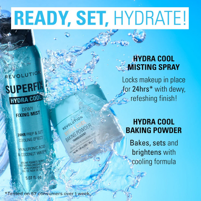 Makeup Revolution Hydra Cool Translucent Baking Powder 30g