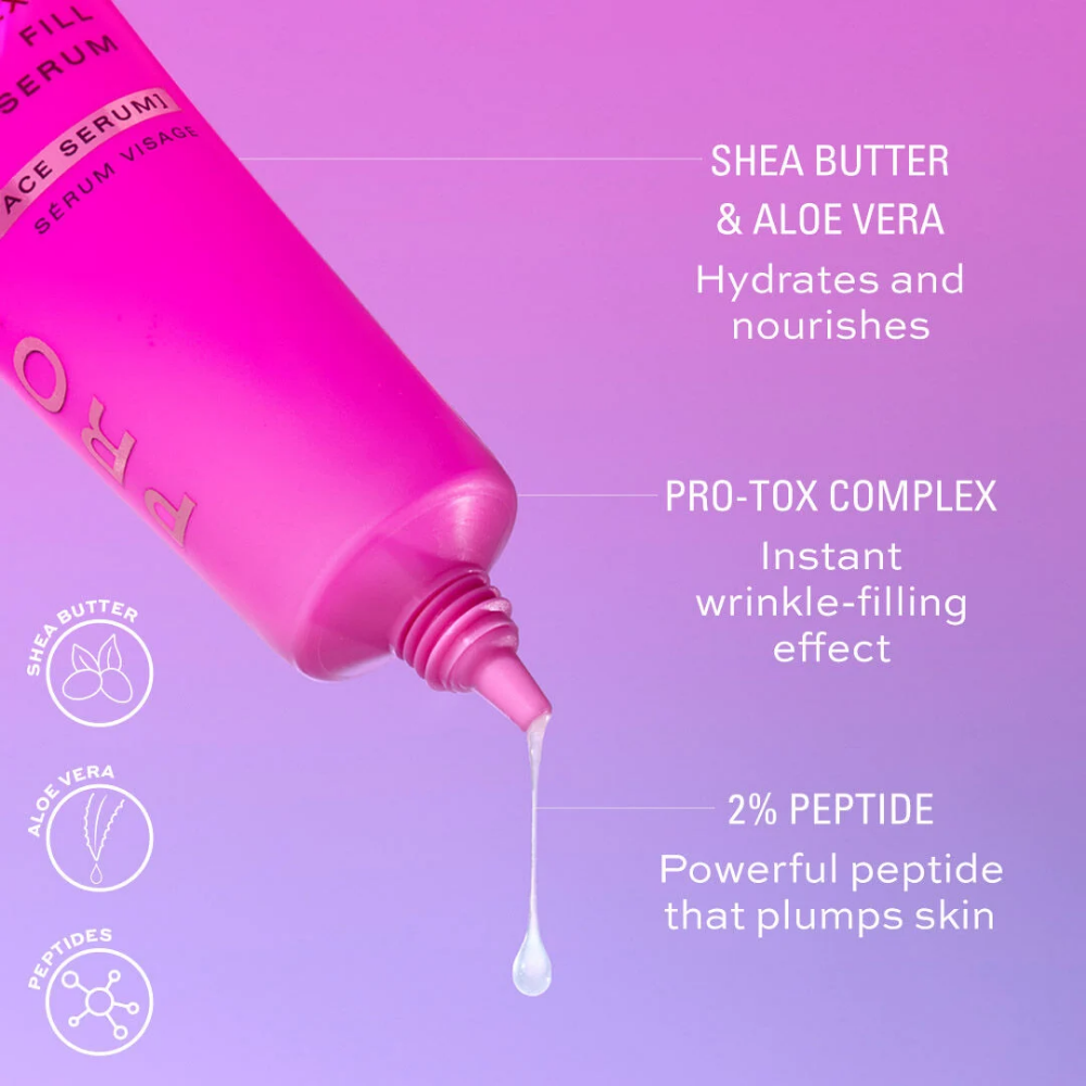Revolution Skincare Pro-Tox Fine Fix & Fill Face Serum 30ml