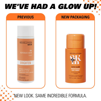 Revolution Skincare Glyco Glow Brightening Toner 150ml