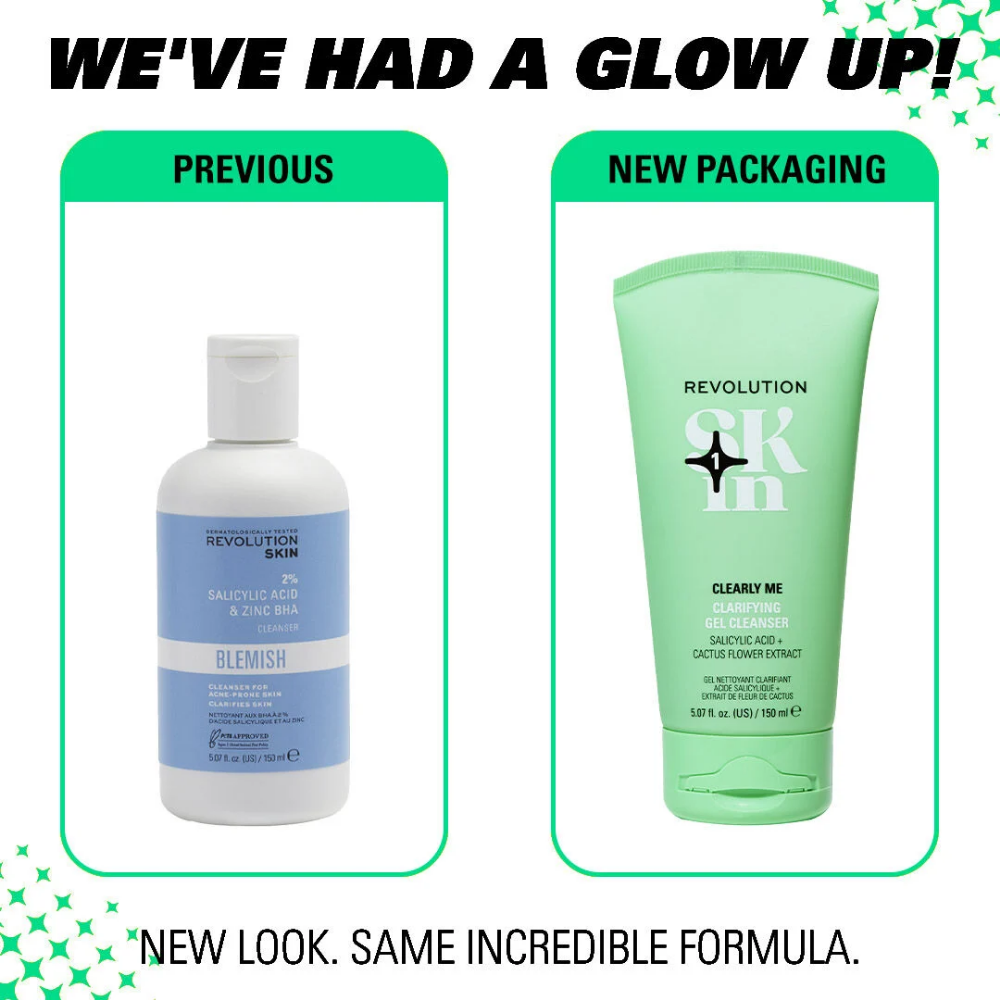 Revolution Skincare Clearly Me Clarifying Gel Cleanser 150ml