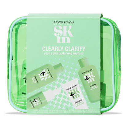 Revolution Skincare Clearly Clarify 4 Step Clarifying Routine