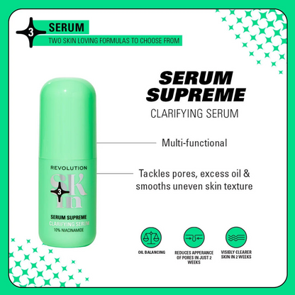 Revolution Skincare Clearly Clarify 4 Step Clarifying Routine
