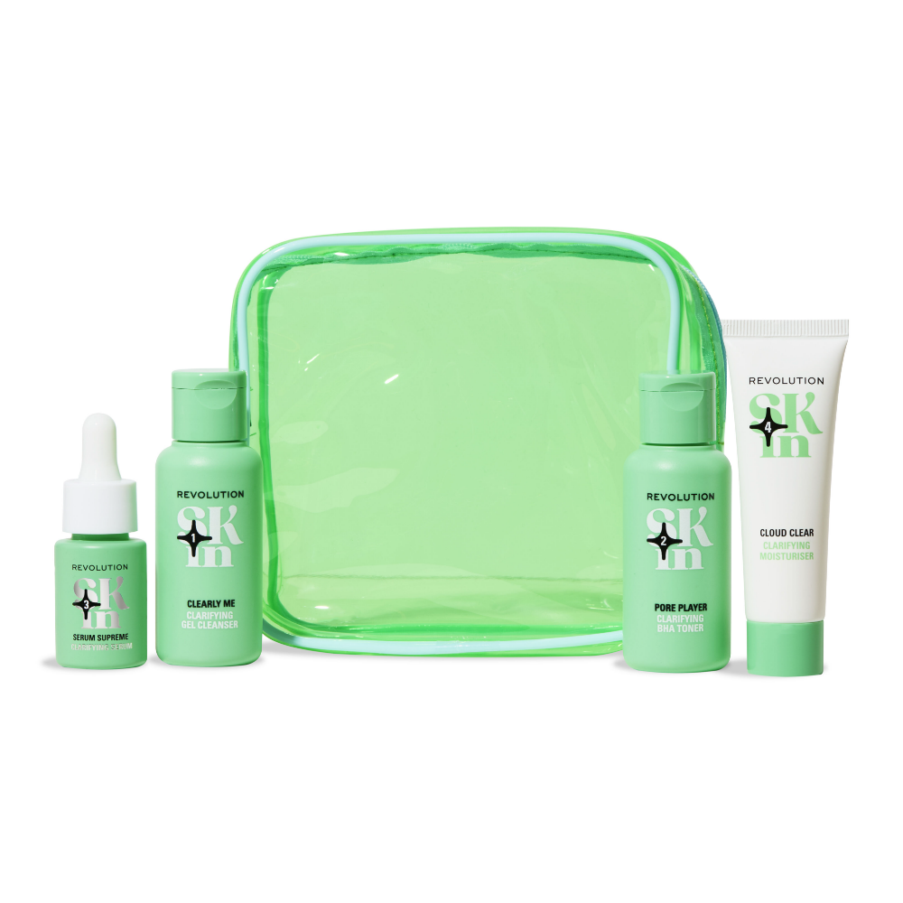 Revolution Skincare Clearly Clarify 4 Step Clarifying Routine