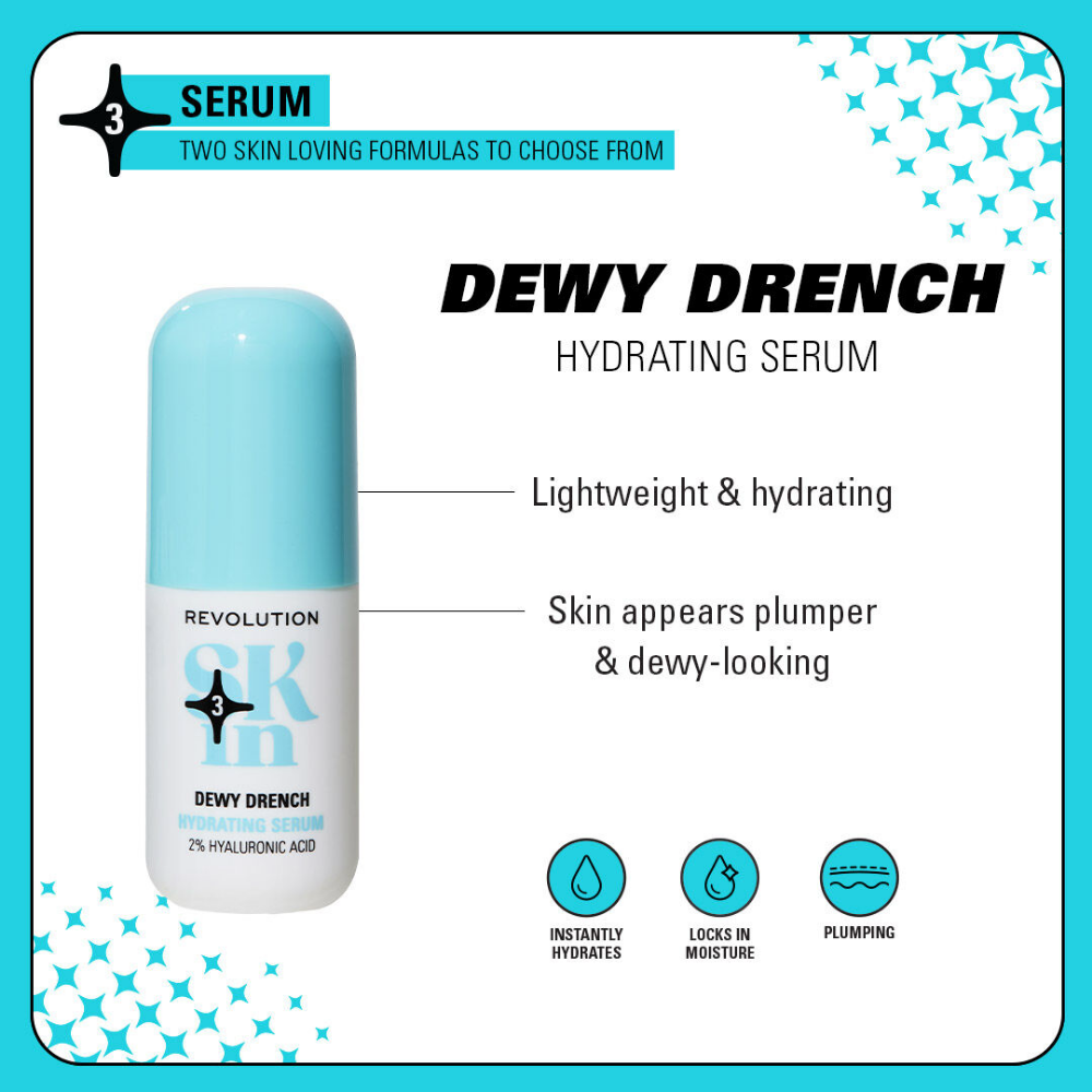 Revolution Skincare Dewy Drench Hydrating Serum 30ml