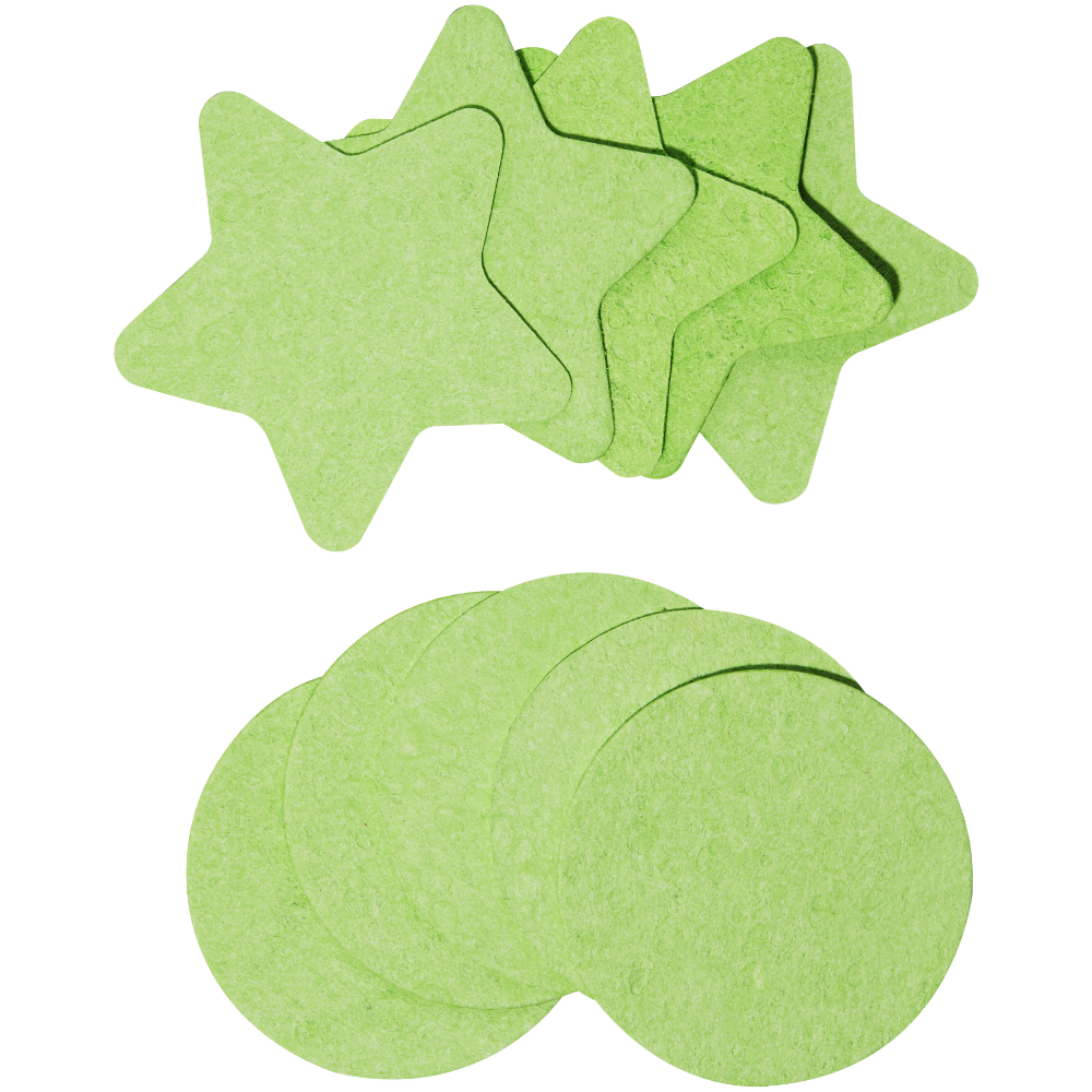 Revolution Skincare Rinse & Rise Compressed Cellulose Facial Sponges Pack of 10