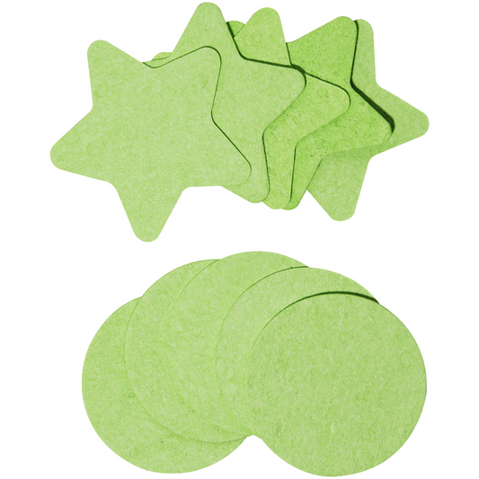 Revolution Skincare Rinse & Rise Compressed Cellulose Facial Sponges Pack of 10