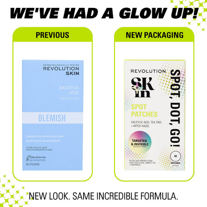 Revolution Skincare Spot, Dot, Go! Salicylic Acid Spot Patches x60