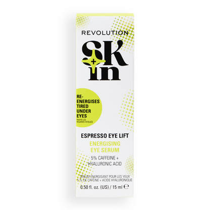 Revolution Skincare Espresso Eye Lift Caffeine Energising Eye Serum 15ml