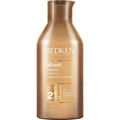 Redken All Soft Moisturising Shampoo & Conditioner Twin 2 x 500ml