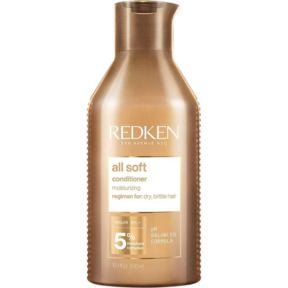 Redken All Soft Moisturising Shampoo & Conditioner Twin 2 x 500ml