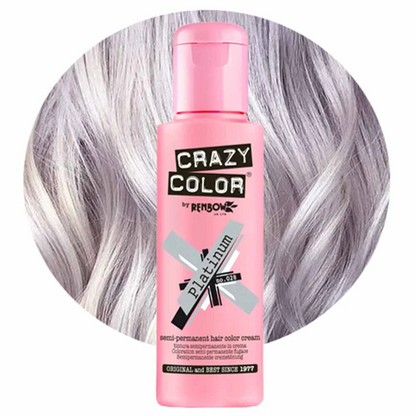 Crazy Colour Platinum Hair Dye 100ml