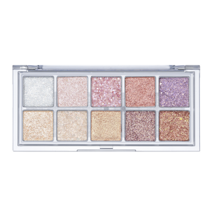 ROM&ND Better Than Palette 00 Light & Glitter Garden 10 Colour Makeup Palette