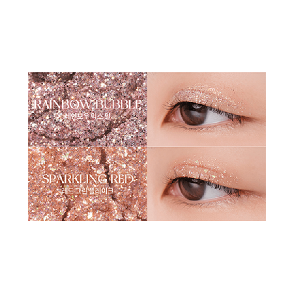 ROM&ND Better Than Palette 00 Light & Glitter Garden 10 Colour Makeup Palette