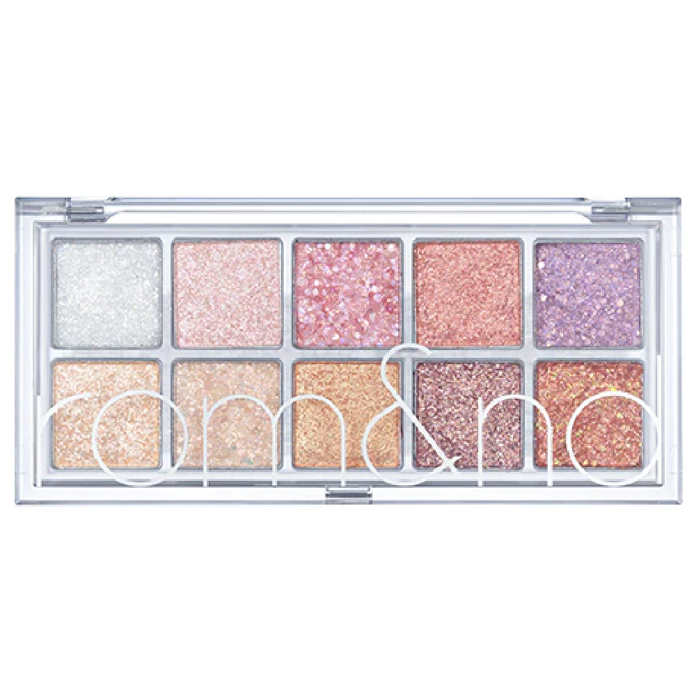 ROM&ND Better Than Palette 00 Light & Glitter Garden 10 Colour Makeup Palette