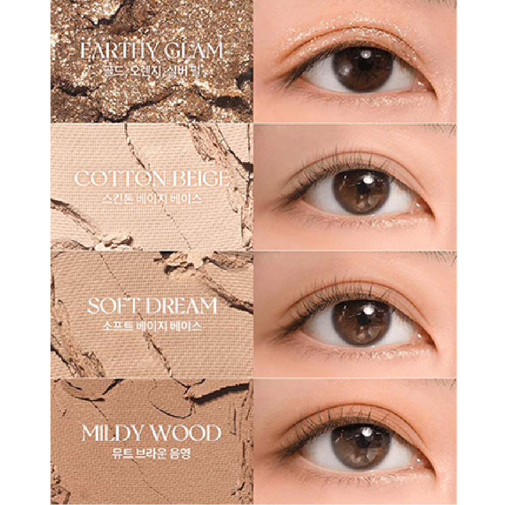 ROM&ND Better Than Palette 02 Mahogany Garden 10 Colour Makeup Palette