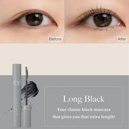 ROM&ND Han All Fix Mascara L01 Long Black 7g