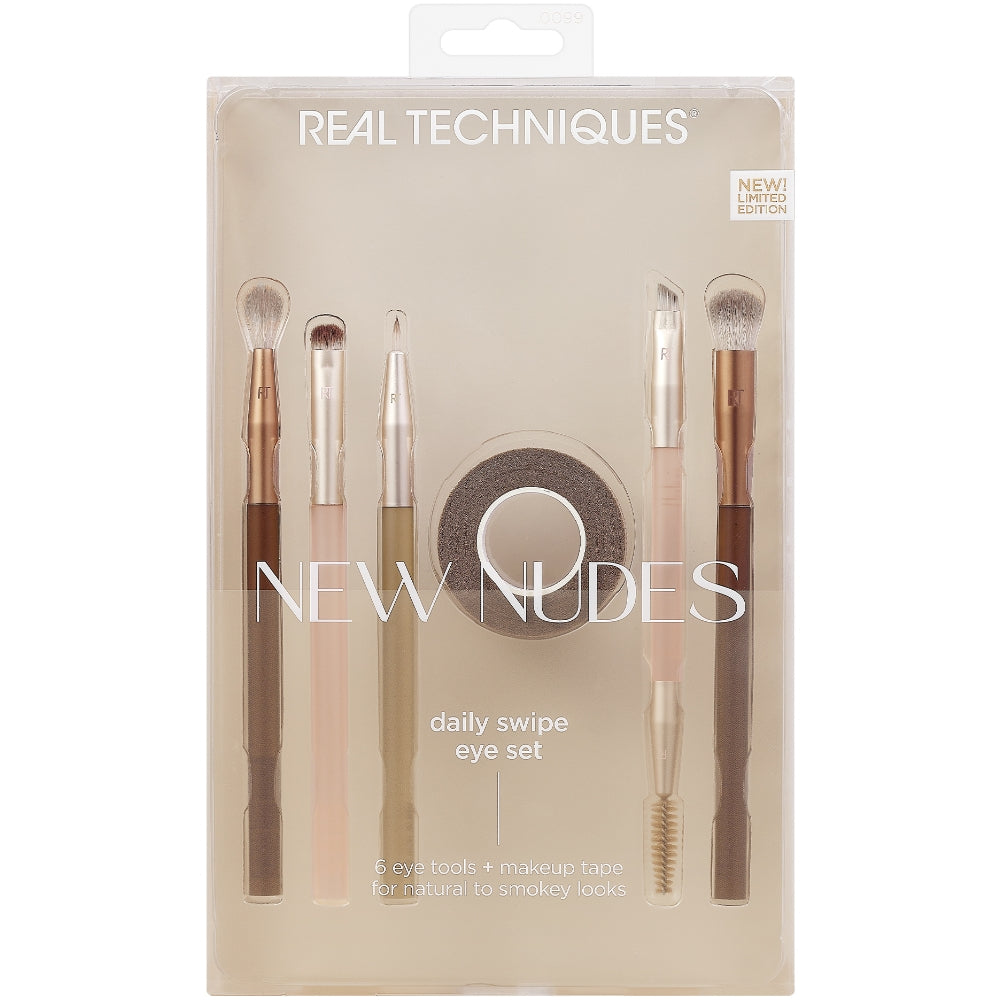 Real Techniques New Nudes Daily Swipe 6 Piece Eye Set